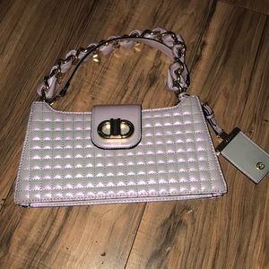 Aldo pink purple iridescent bag